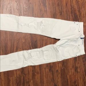 White H&M SKINNY JEANS